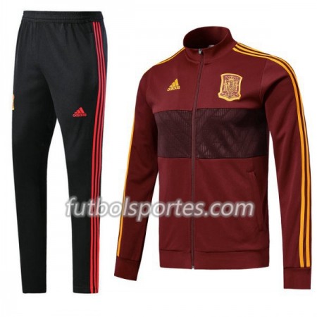 España Chaqueta de Entrenamiento Trajes 2018 Rojo